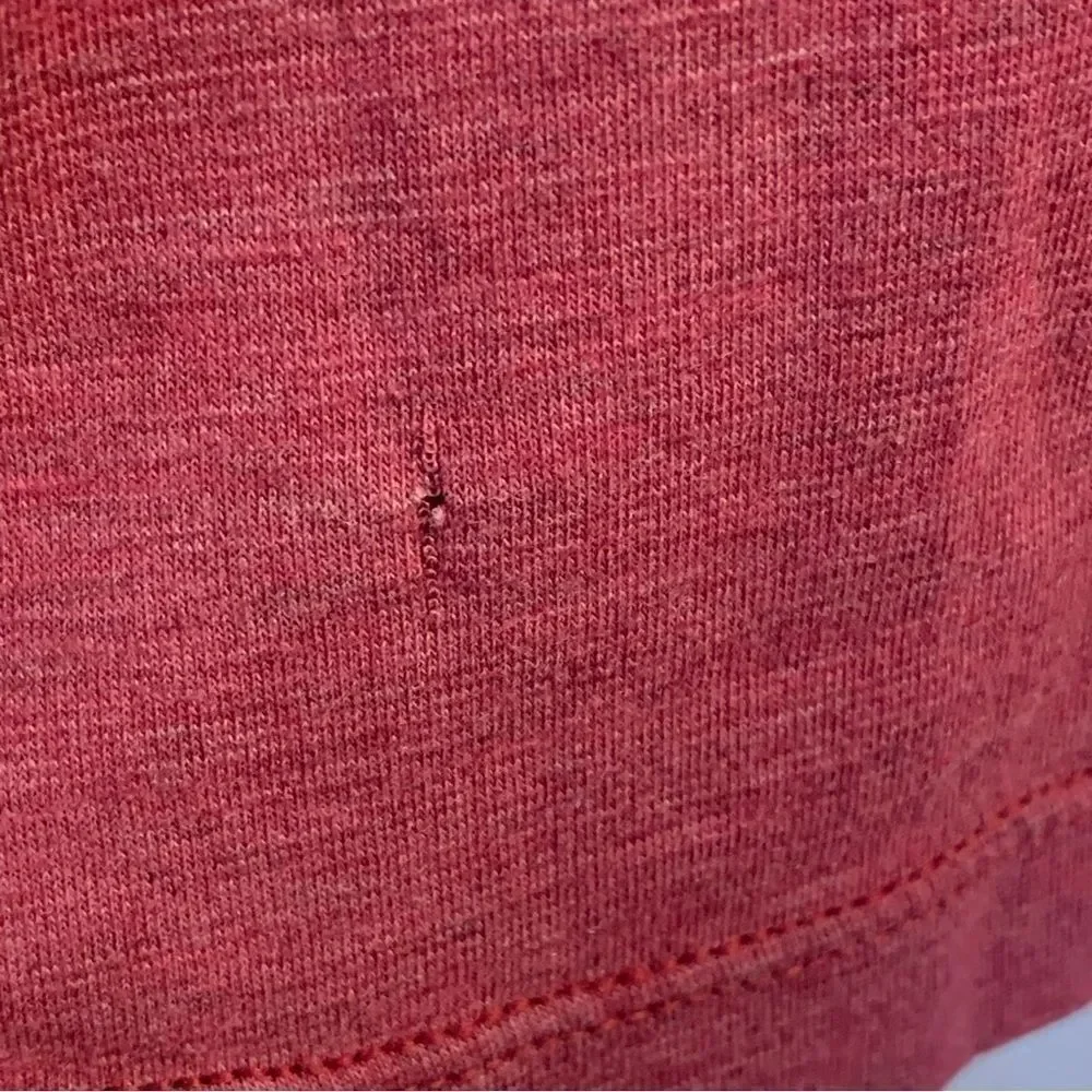 Lululemon 5 Year Basic Long Sleeve Heathered Red Size Large